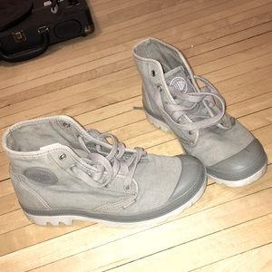 Palladium Pampa Hi Boots Sahara/Ecru